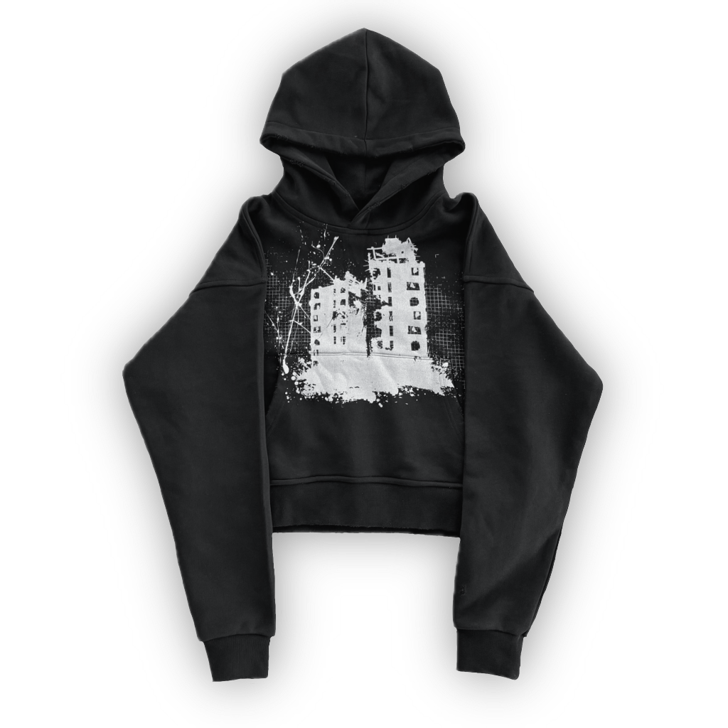 "collapse" hoodie